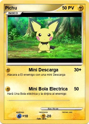 Pokemon Pichu
