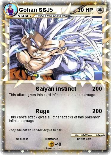 Pokemon Gohan SSJ5