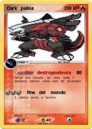 Pokemon Dark   palkia