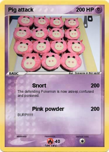 Pokemon Pig attack