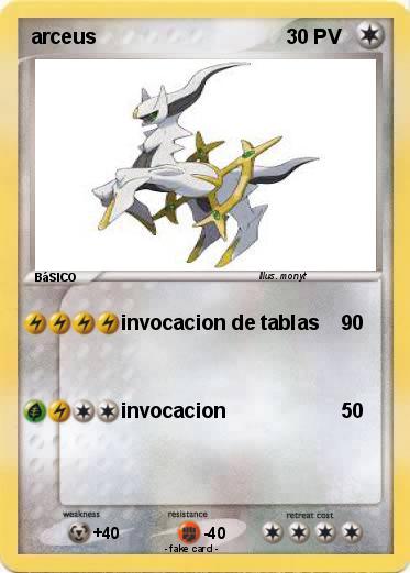 Pokemon arceus