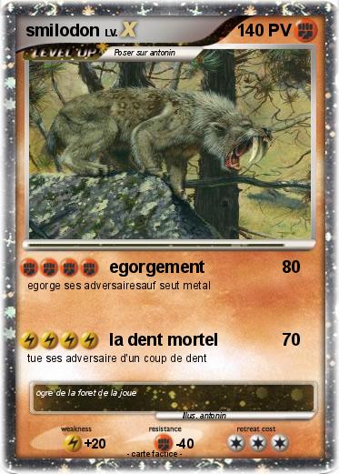 Pokemon smilodon