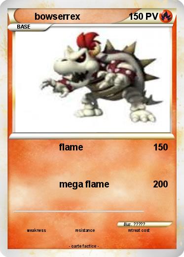 Pokemon bowserrex
