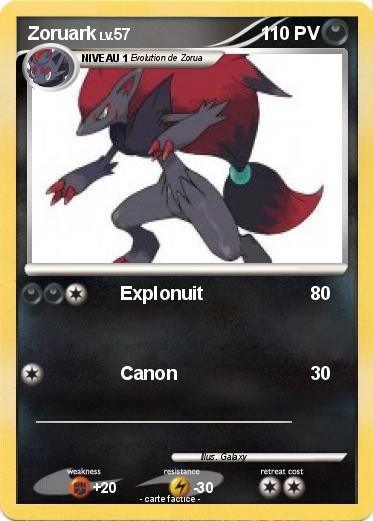 Pokemon Zoruark