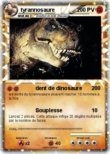 Pokemon tyrannosaure