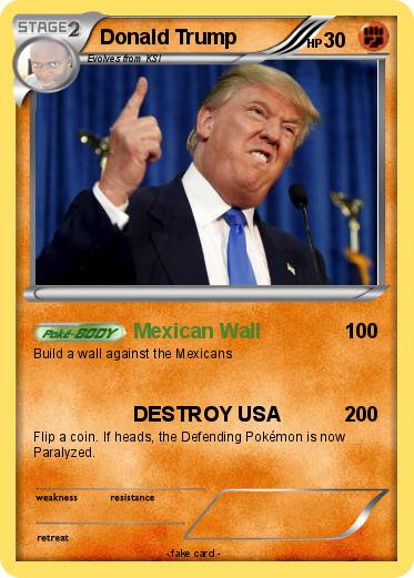 Pokemon Donald Trump
