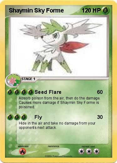 Pokemon Shaymin Sky Forme