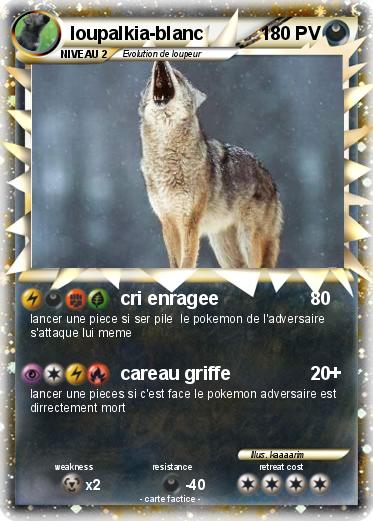 Pokemon loupalkia-blanc