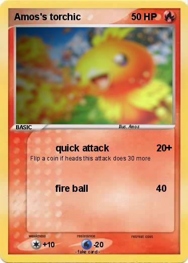 Pokemon Amos's torchic