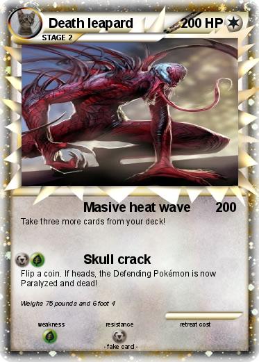 Pokemon Death leapard
