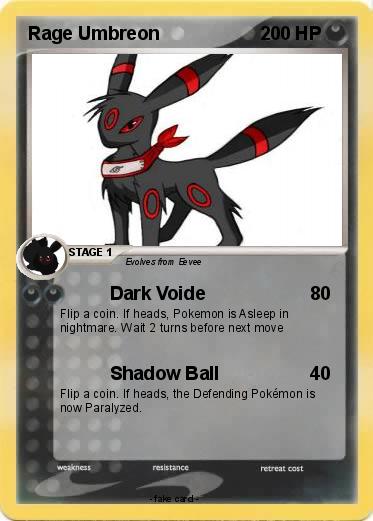 Pokemon Rage Umbreon