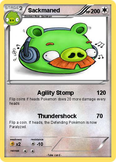 Pokemon Sackmaned