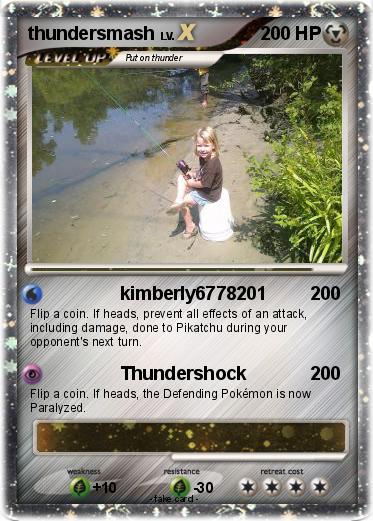 Pokemon thundersmash