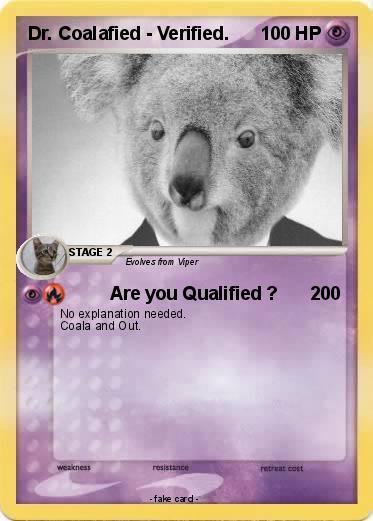 Pokemon Dr. Coalafied - Verified.