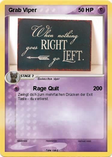 Pokemon Grab Viper