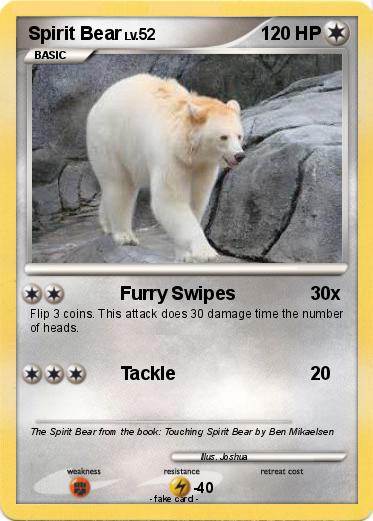 Pokemon Spirit Bear