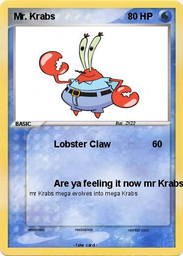 Pokemon Mr. Krabs