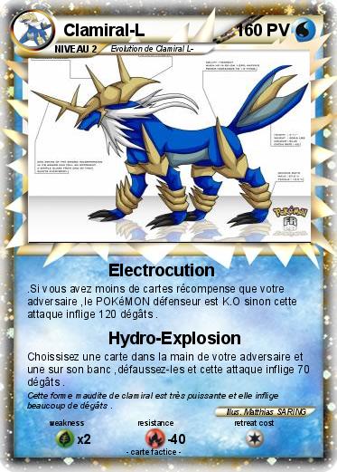 Pokemon Clamiral-L