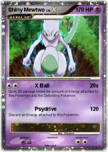 Pokemon Shiny Mewtwo