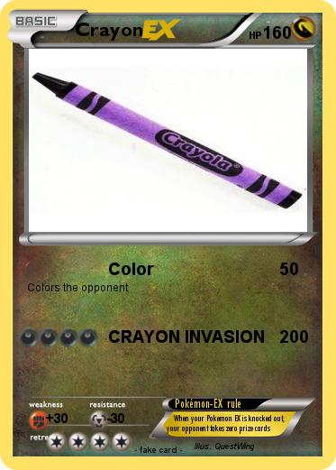 Pokemon Crayon