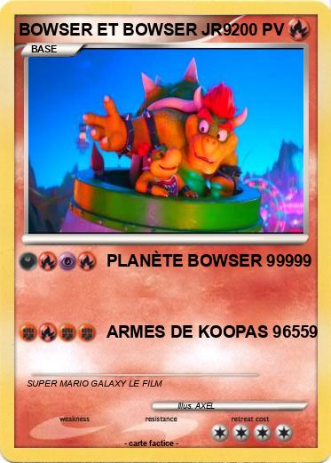 Pokemon BOWSER ET BOWSER JR9