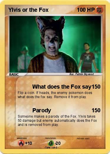 Pokemon Ylvis or the Fox