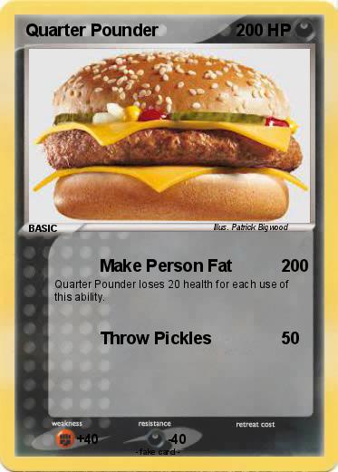 Pokemon Quarter Pounder
