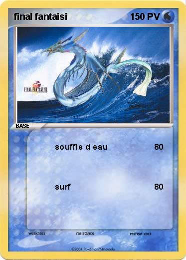 Pokemon final fantaisi