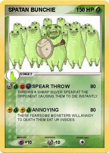 Pokemon SPATAN BUNCHIE
