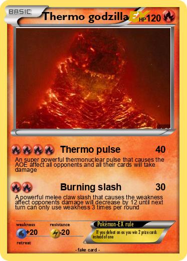 Pokemon Thermo godzilla