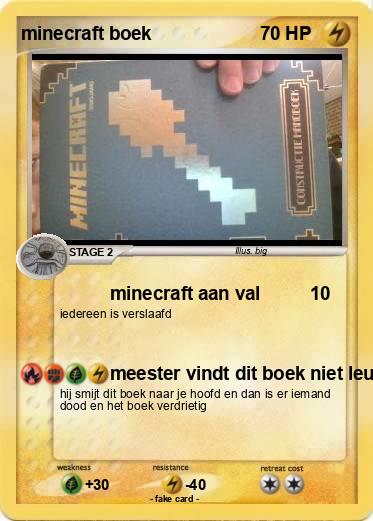 Pokemon minecraft boek