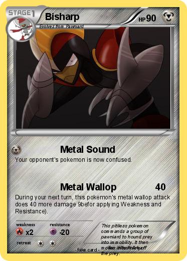 Pokemon Bisharp