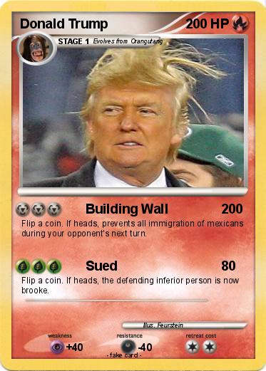 Pokemon Donald Trump