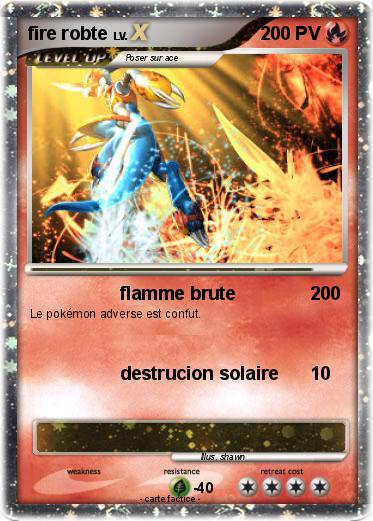 Pokemon fire robte