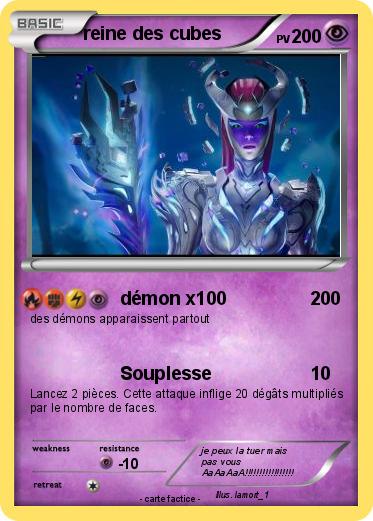 Pokemon reine des cubes