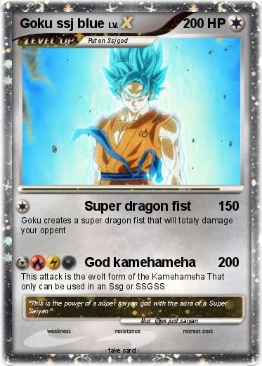 Pokemon Goku ssj blue