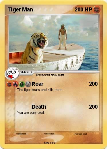 Pokemon Tiger Man