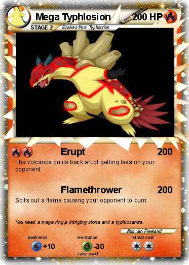 Pokemon Mega Typhlosion