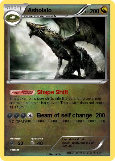Pokemon Asholalo