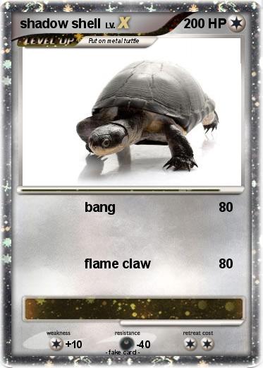 Pokemon shadow shell