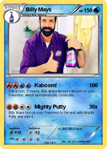 Pokemon Billy Mays