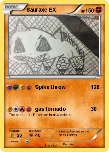 Pokemon Sauraxe EX