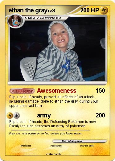 Pokemon ethan the gray