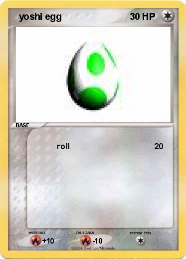 Pokemon   yoshi egg
