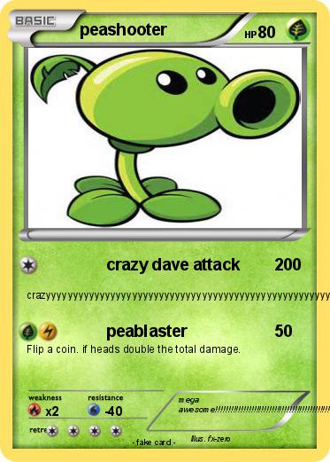 Pokemon peashooter