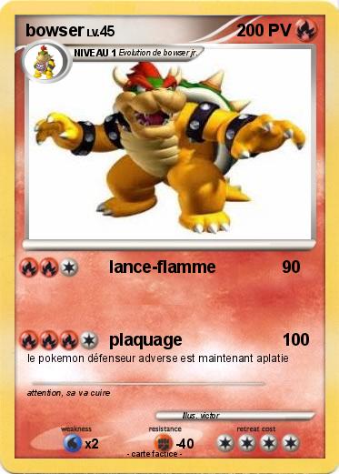 Pokemon bowser