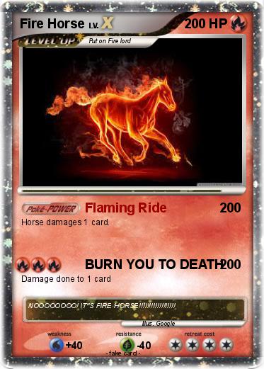 Pokemon Fire Horse