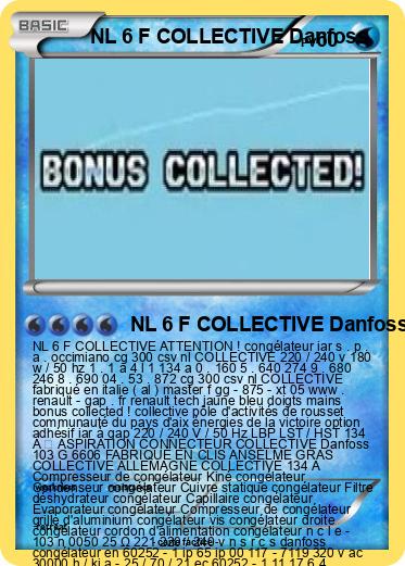 Pokemon NL 6 F COLLECTIVE Danfoss