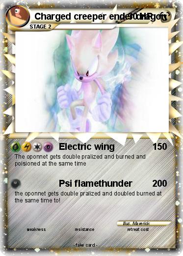 Pokemon Charged creeper ender dragon