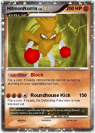 Pokemon HitmonNorris